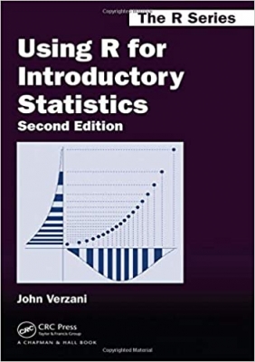 کتاب Using R for Introductory Statistics (Chapman & Hall/CRC The R Series)