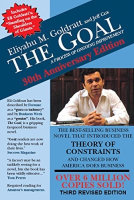 جلد سخت رنگی_کتاب The Goal: A Process of Ongoing Improvement - 30th Anniversary Edition