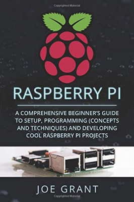 جلد معمولی رنگی_کتاب Raspberry Pi: A Comprehensive Beginner's Guide to Setup, Programming(Concepts and techniques) and Developing Cool Raspberry Pi Projects Paperback – June 1, 2019