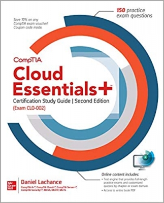 جلد سخت رنگی_کتاب CompTIA Cloud Essentials+ Certification Study Guide, Second Edition (Exam CLO-002)