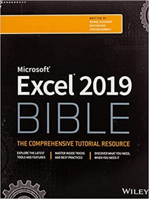 جلد سخت رنگی_کتاب Excel 2019 Bible 