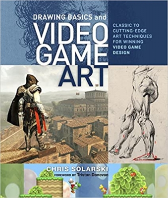 جلد سخت رنگی_کتاب Drawing Basics and Video Game Art: Classic to Cutting-Edge Art Techniques for Winning Video Game Design