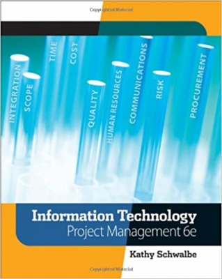 جلد معمولی سیاه و سفید_کتاب Information Technology Project Management (with Microsoft Project 2007 CD-ROM)