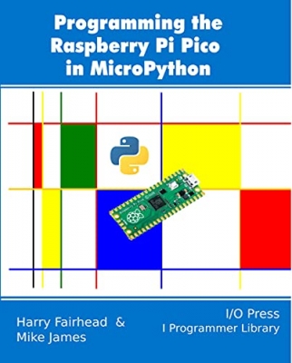 جلد معمولی سیاه و سفید_کتاب Programming the Raspberry Pi Pico in MicroPython 