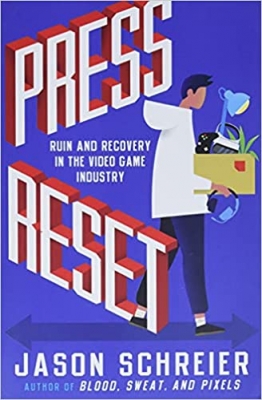 جلد معمولی رنگی_کتاب Press Reset: Ruin and Recovery in the Video Game Industry
