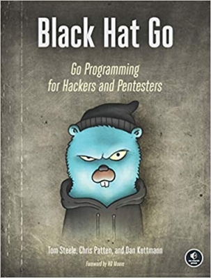 جلد سخت سیاه و سفید_کتاب Black Hat Go: Go Programming For Hackers and Pentesters