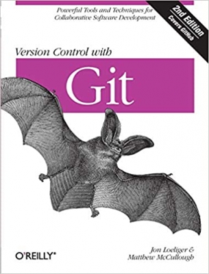 جلد سخت سیاه و سفید_کتاب Version Control with Git: Powerful tools and techniques for collaborative software development