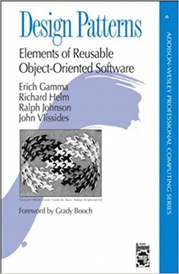 جلد معمولی سیاه و سفید_کتاب Design Patterns: Elements of Reusable Object-Oriented Software