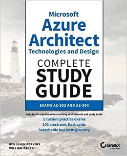 جلد معمولی سیاه و سفید_کتاب Microsoft Azure Architect Technologies and Design Complete Study Guide: Exams AZ-303 and AZ-304