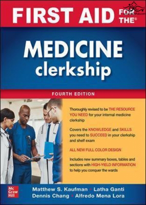 کتاب First Aid for the Medicine Clerkship, Fourth Edition