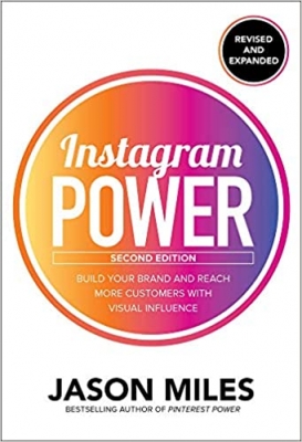 جلد سخت سیاه و سفید_کتاب Instagram Power, Second Edition: Build Your Brand and Reach More Customers with Visual Influence