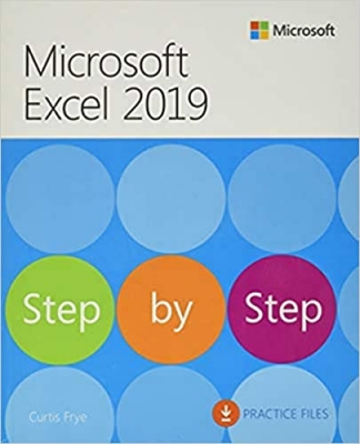 جلد سخت سیاه و سفید_کتاب Microsoft Excel 2019 Step by Step