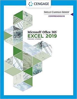 جلد معمولی سیاه و سفید_کتاب Shelly Cashman Series Microsoft Office 365 & Excel 2019 Comprehensive (MindTap Course List)
