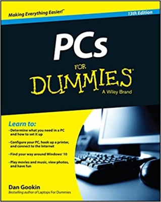 جلد معمولی رنگی_کتاب PCs For Dummies 