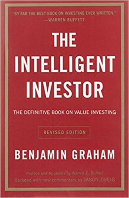 جلد معمولی سیاه و سفید_کتاب The Intelligent Investor Rev Ed.: The Definitive Book on Value Investing