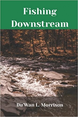 کتاب Fishing Downstream: Discreet Cover | Internet Password Log Book and Tracker with Large Print