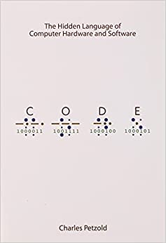 جلد معمولی سیاه و سفید_کتاب Code: The Hidden Language of Computer Hardware and Software