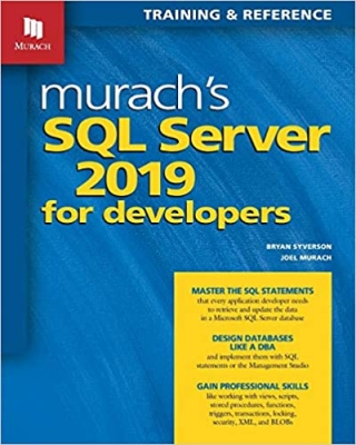 کتاب Murach's SQL Server 2019 for Developers Illustrated Edition