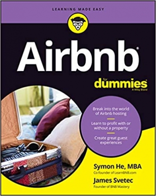 جلد سخت سیاه و سفید_کتاب Airbnb For Dummies