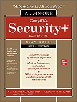 جلد سخت سیاه و سفید_کتاب CompTIA Security+ All-in-One Exam Guide, Sixth Edition (Exam SY0-601)) 6th Edition