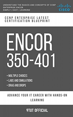 جلد معمولی سیاه و سفید_کتاب CCNP: ENCOR: 350-401: CCNP ENTERPRISE: Cisco Certified Network Professional: Implementing and Operating Cisco Enterprise Network Core Technologies (ENCOR)