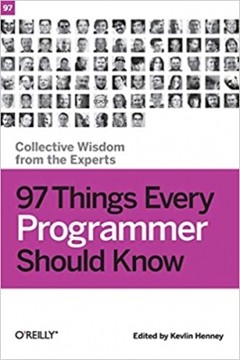 جلد سخت سیاه و سفید_کتاب 97 Things Every Programmer Should Know: Collective Wisdom from the Experts 1st Edition