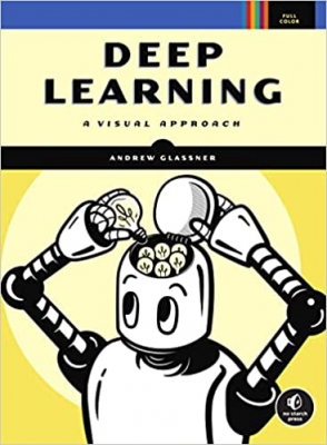 جلد معمولی سیاه و سفید_کتاب Deep Learning: A Visual Approach Illustrated Edition