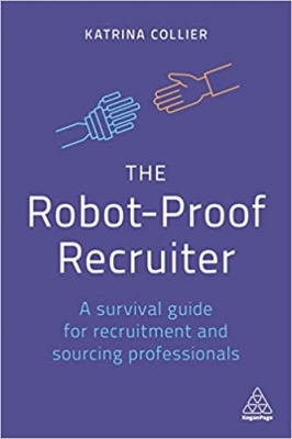 جلد سخت سیاه و سفید_کتاب The Robot-Proof Recruiter: A Survival Guide for Recruitment and Sourcing Professionals 