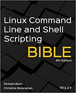 جلد سخت رنگی_کتاب Linux Command Line and Shell Scripting Bible 4th Edition