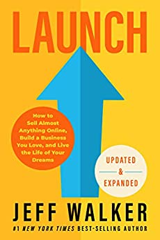 جلد معمولی سیاه و سفید_کتاب Launch (Updated & Expanded Edition): How to Sell Almost Anything Online, Build a Business You Love, and Live the Life of Your Dreams