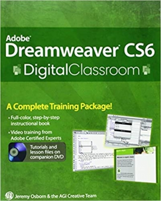  کتاب Adobe Dreamweaver CS6 Digital Classroom