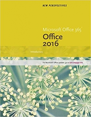 جلد معمولی سیاه و سفید_کتاب New Perspectives MicrosoftOffice 365 & Office 2016: Introductory, Spiral bound Version