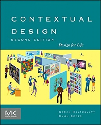 جلد سخت رنگی_کتاب Contextual Design: Design for Life (Interactive Technologies)