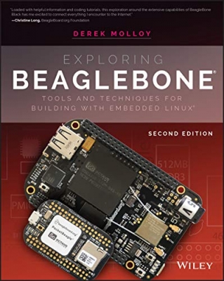 جلد معمولی سیاه و سفید_کتاب Exploring BeagleBone: Tools and Techniques for Building with Embedded Linux 2nd Edition