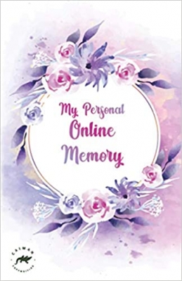 کتاب My Personal Online Memory: Password Book Small | Internet Password Logbook Organizer with A-Z Tabs | Small Password Journal with Alphabetical Tabs and also Passwords Ideas List