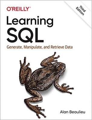 جلد سخت سیاه و سفید_کتاب Learning SQL: Generate, Manipulate, and Retrieve Data 3rd Edition