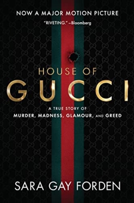 جلد سخت سیاه و سفید_کتاب The House of Gucci: A True Story of Murder, Madness, Glamour, and Greed