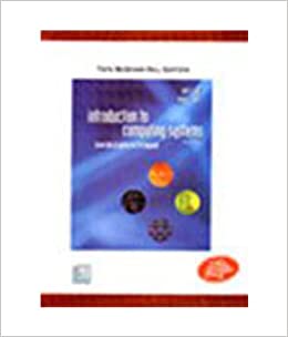 جلد معمولی سیاه و سفید_کتاب Introduction to Computing Systems: From Bits and Gates to C and Beyond, 2nd Edition