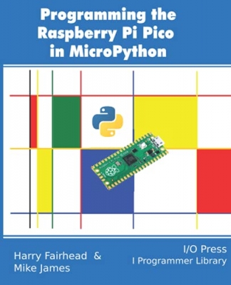 جلد سخت رنگی_کتاب Programming the Raspberry Pi Pico in MicroPython