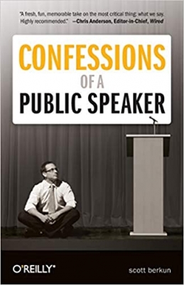 جلد سخت رنگی_کتاب Confessions of a Public Speaker