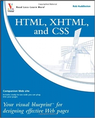 کتابHTML, XHTML, and CSS: Your visual blueprint for designing effective Web pages 