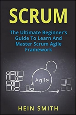 جلد معمولی سیاه و سفید_کتاب Scrum: The Ultimate Beginner's Guide To Learn And Master Scrum Agile Framework