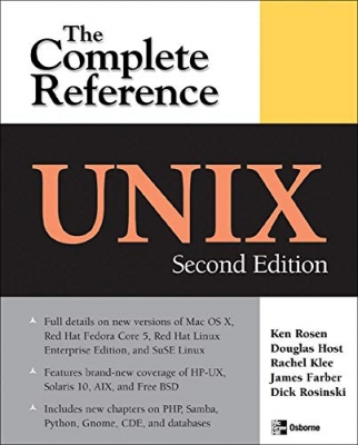 جلد سخت سیاه و سفید_کتابUNIX: The Complete Reference, Second Edition (Complete Reference Series)