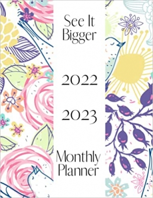 کتاب 2022 2023 Monthly Planner See It Bigger: 2 Year Monthly Calendar Planner for Work or Personal Use - 24 Months Agenda Schedule Organizer with To-do list