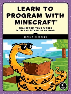 جلد معمولی رنگی_کتاب Learn to Program with Minecraft: Transform Your World with the Power of Python