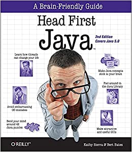 جلد معمولی سیاه و سفید_کتاب Head First Java, 2nd Edition