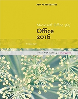 جلد سخت رنگی_کتاب New Perspectives MicrosoftOffice 365 & Office 2016: Introductory, Spiral bound Version