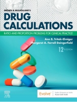 کتاب 	Brown and Mulholland’s Drug Calculations