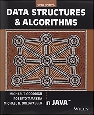 جلد سخت رنگی_کتاب Data Structures and Algorithms in Java 6th Edition