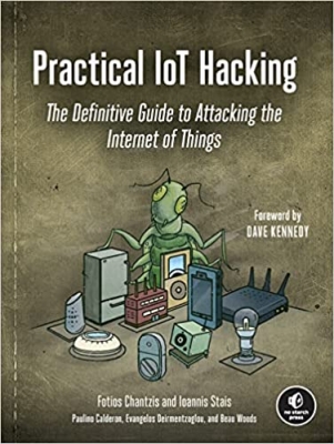 جلد معمولی سیاه و سفید_کتاب Practical IoT Hacking: The Definitive Guide to Attacking the Internet of Things
